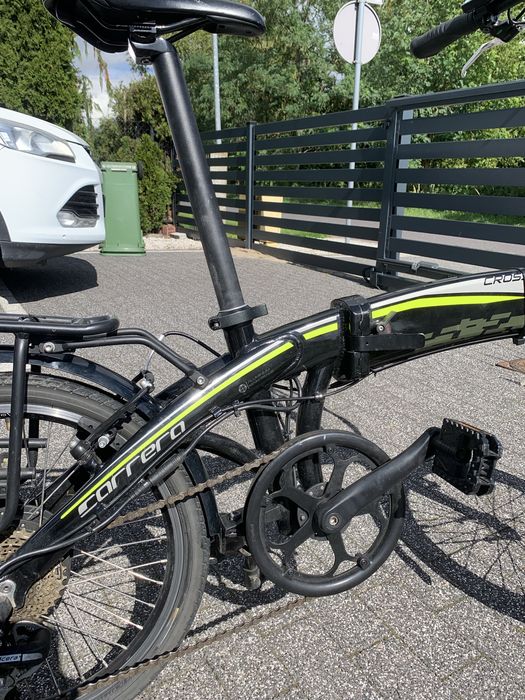 Rower miejski skladany elektryczny