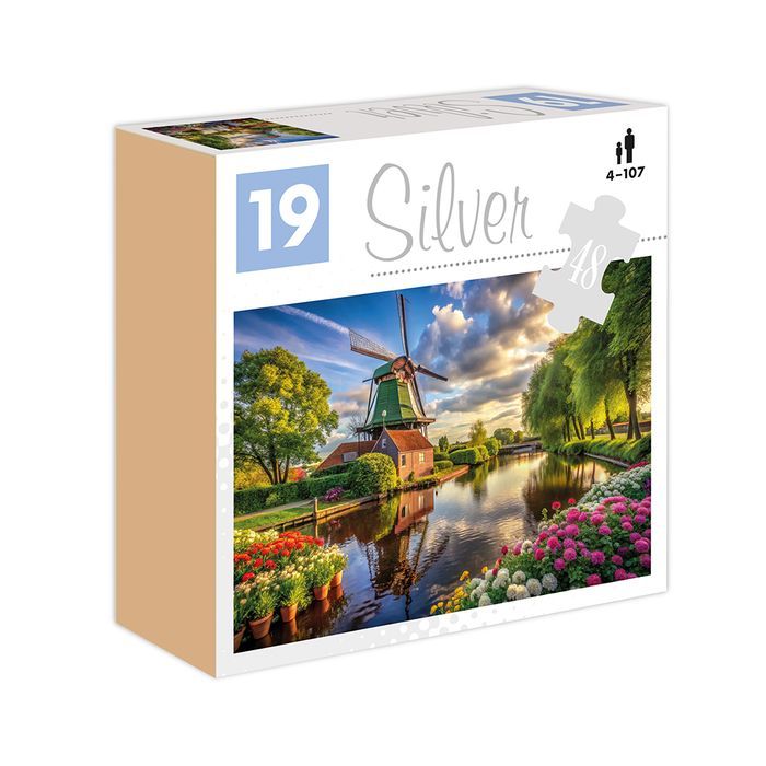 Silver Puzzle 48 El. Wiatrak Alexander Gry