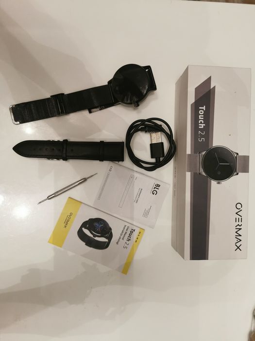 Smartwatch Overmax touch 2.5 nowy 2 paski
