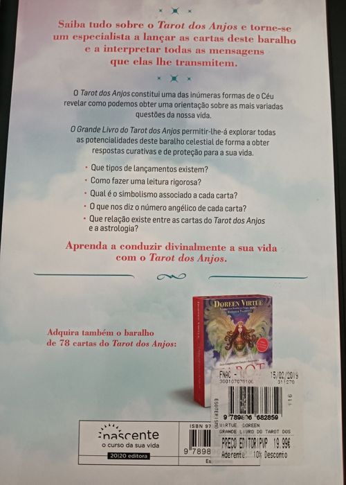 Vendo livros de Tarot dois com cartas novos .
