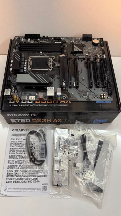 Gigabyte B760 DS3H AX LGA1700 Intel DDR5 FV GW30D
