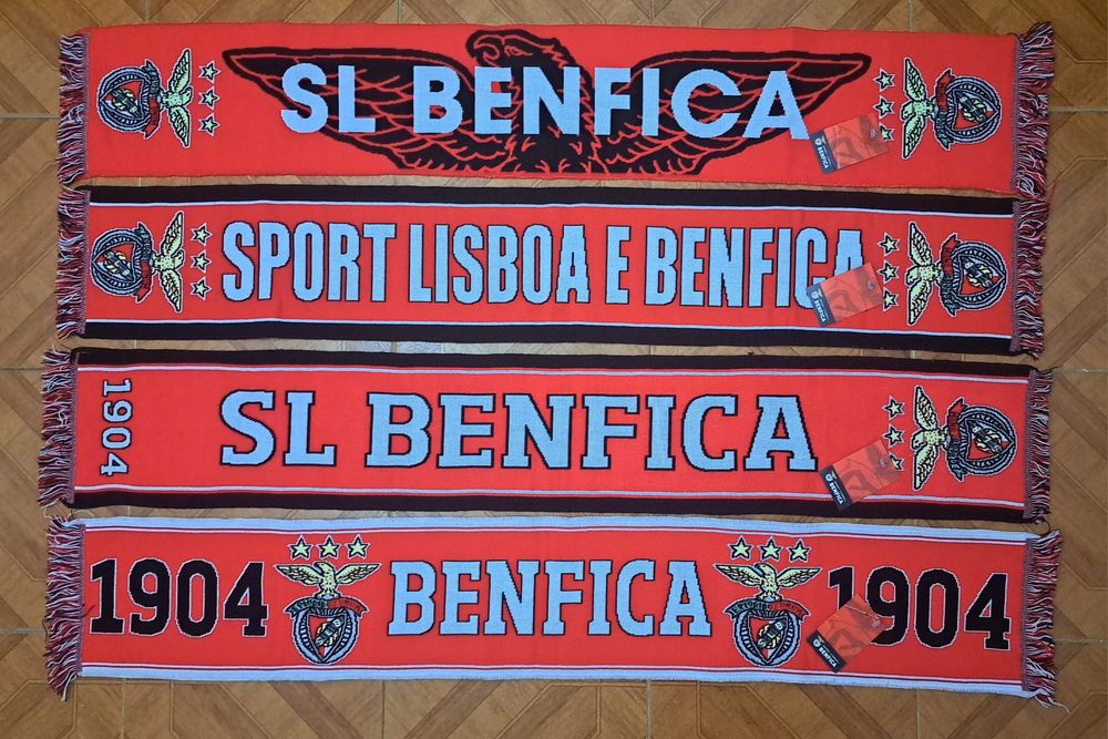 Cachecóis do Sport Lisboa e Benfica