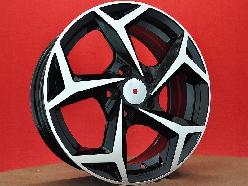 Czarne felgi R16 5x100 Toyota Avensis II 2 T25 Prius Mg Lexus Ct Vw