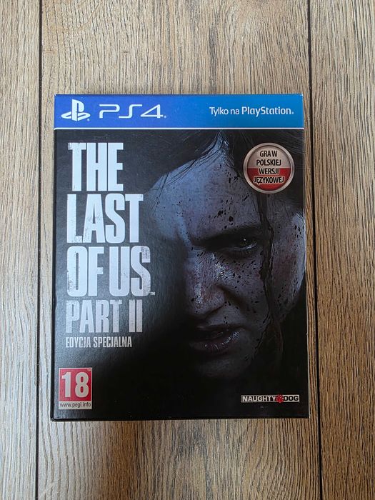 The Last of Us Part II edycja specjalna PS4 jak nowa