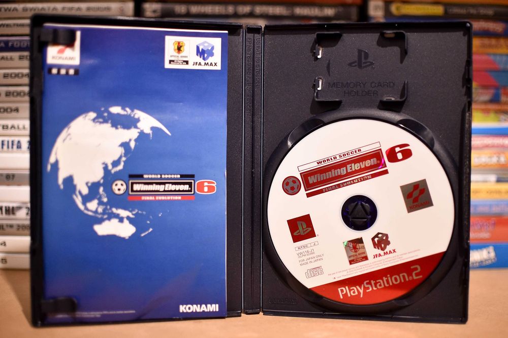 PS2 JPN # World Soccer Winning Eleven 6 NTSC-J