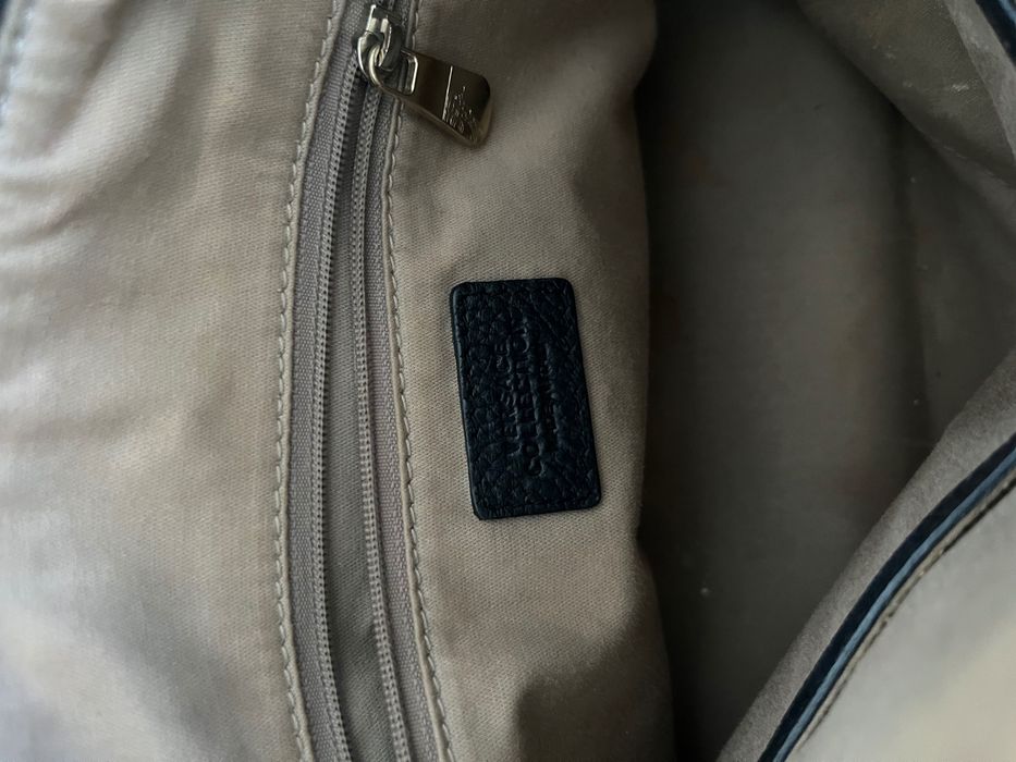 Oryginalna torba Versace skóra naturalna