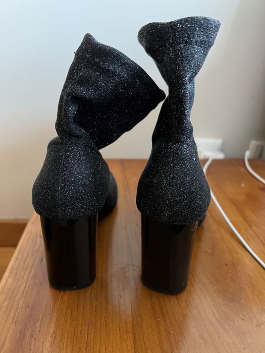 Botins com glitter Bershka Tam 35