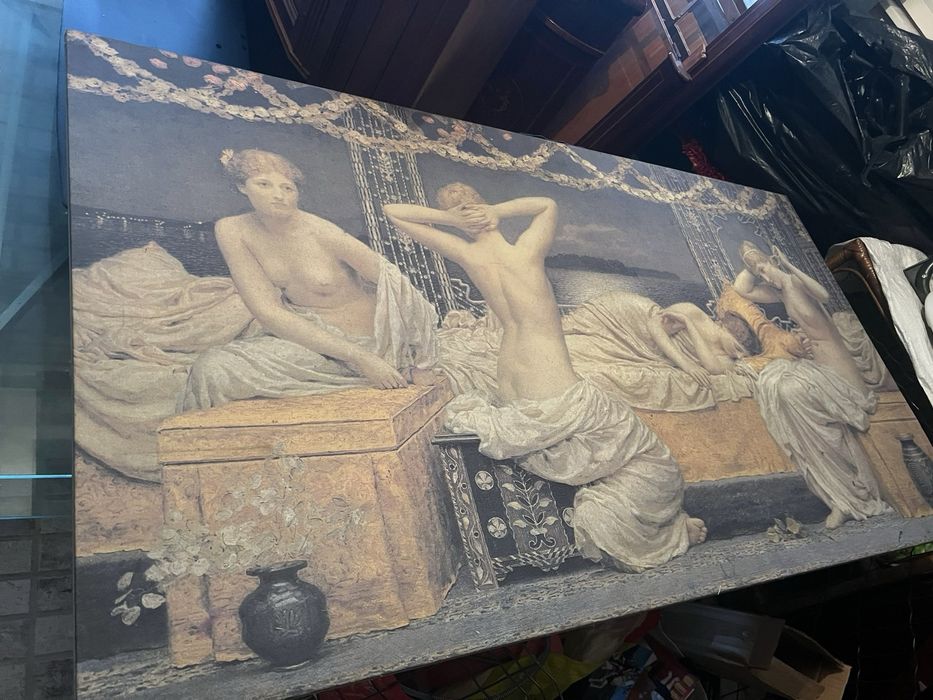 Quadro Clássico Mulheres (Estilo Antigo)