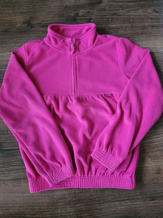 2 bluzy polarek rozm. 122 - 128 cm + gratis!