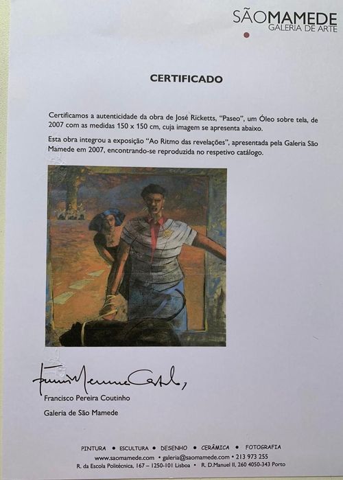 Obras maravilhosas do renomado artista José "Choclo" Ricketts