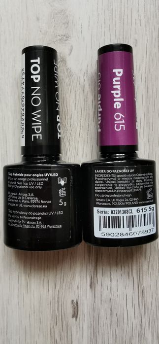 Nowe lakiery hybrydowe Claresa 2 sztuki