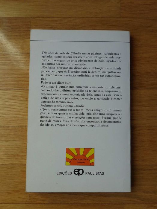 Livro - O diário de Cláudia
