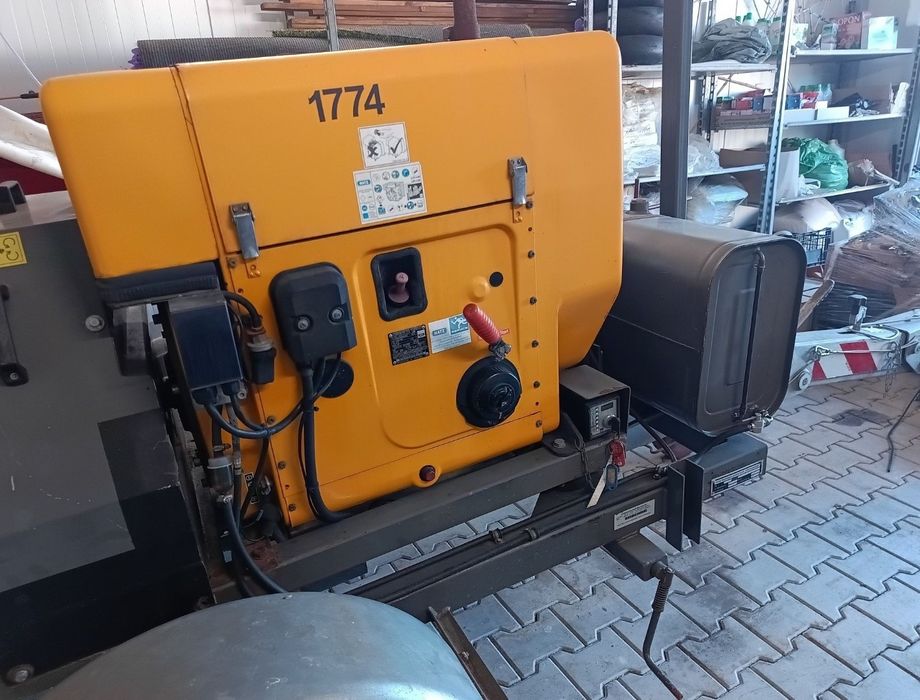 Ssawa do liści diesel Hetz 3 cylindry 300 mm