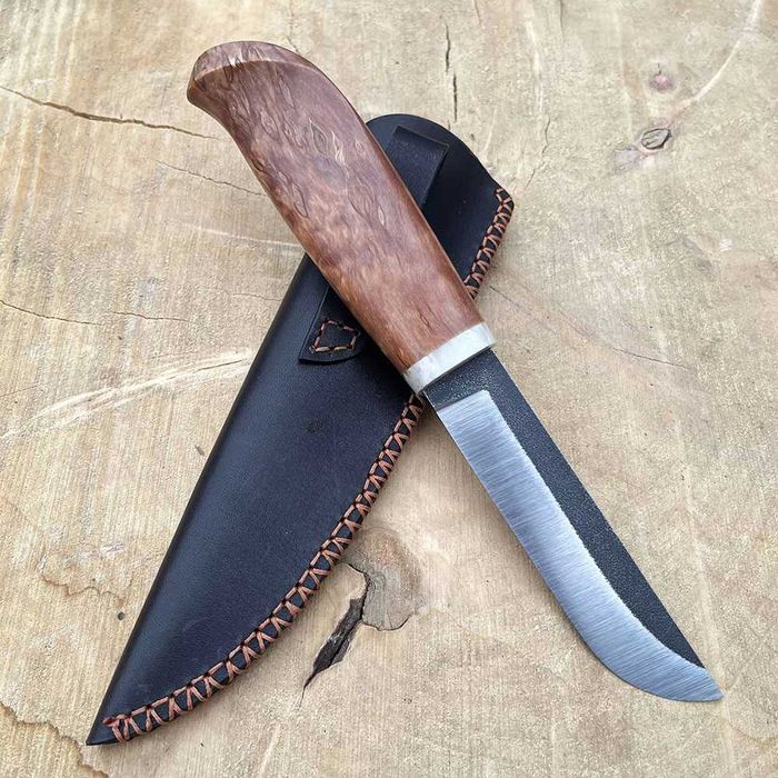 Ножи финские финка "NOVA", карельская береза, N690