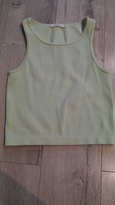 Reserved crop top bluzka prążek rozm. XS/S