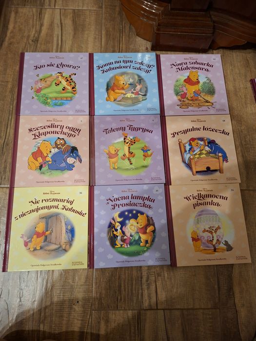 Przygody Kubusia Puchatka 45 zl całość