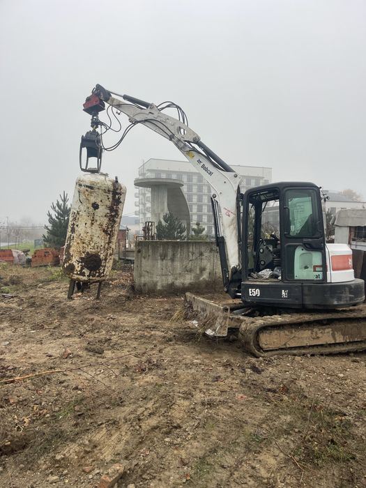 Оренда екскаватора, послуги екскаватора, міні екскаватор, молот