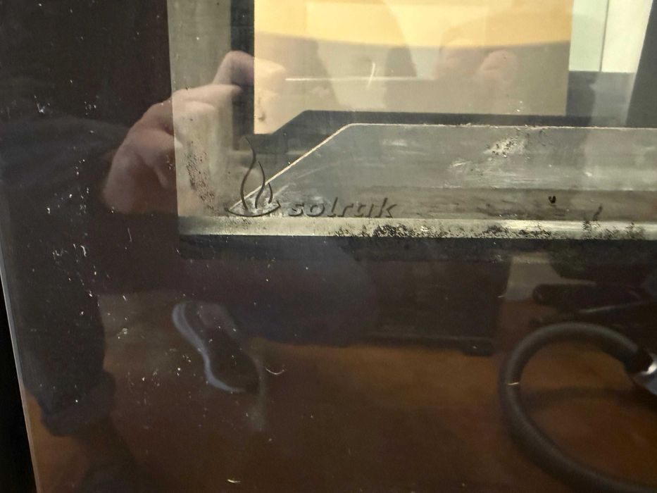 Salamandra a Lenha Safira Flex 700 Style Dupla Face SOLRAK