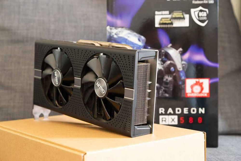 Sapphire RX580 Nitro+ Dual Bios 8Gb