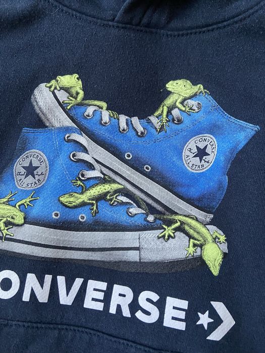 Bluza z kapturem chłopięca Converse rozm  98/104