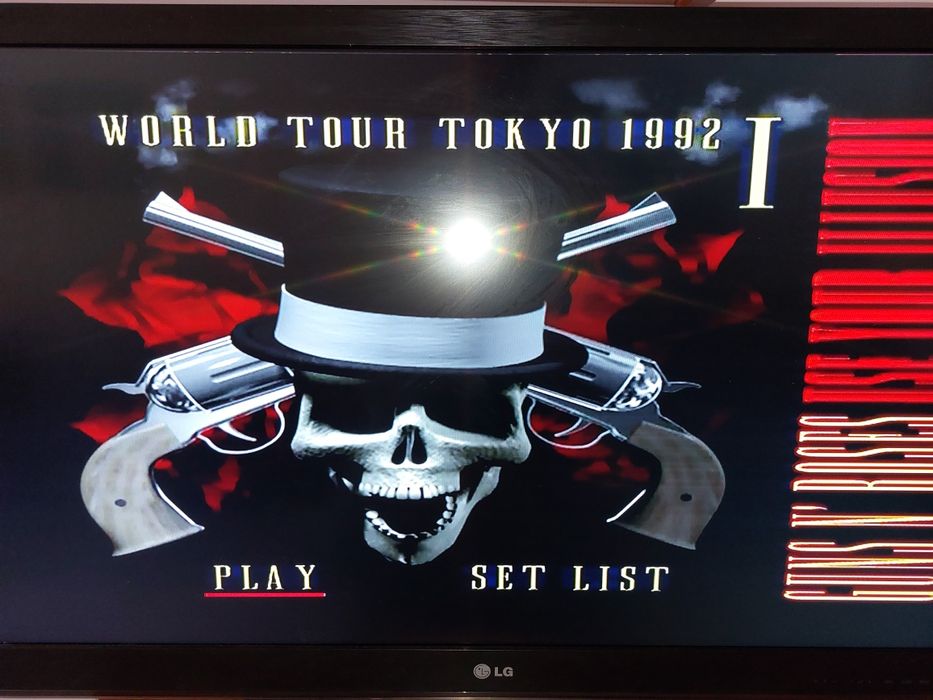 DVD Guns N´ Roses Use Your Ilusion I World Tour 1992 Tokyo (COMO NOVO)