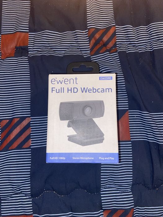 Webcam Ewent Full HD 1080p - Nova