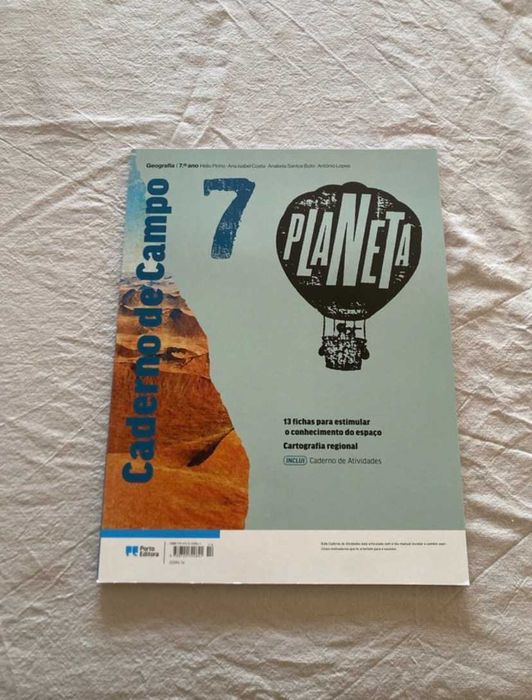 vendo livro de fichas de Geografia do  7º ano novo