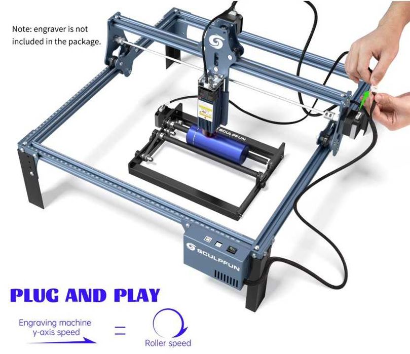 Máquina de gravação a laser SCULPFUN S9 90W