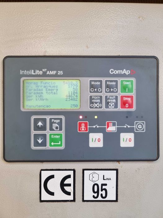 Gerador 200kVA (PRP) | 220kVA (LTP) 230V/400V 50Hz Volvo Penta