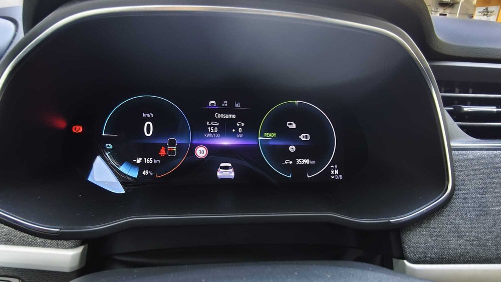 RENAULT ZOE INTENS 52 kWh · R135 (135 cv) · 03/2021 35.000 km · Bateria PRÓPRIA · Garantia até 2029