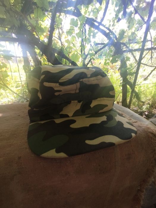 Камуфляжная кепка Woodland, б/у, хорошее состояние