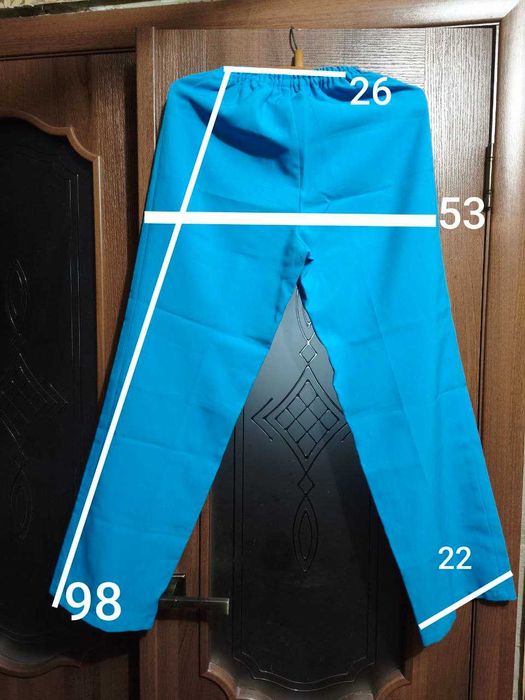 Брюки медицинские р 48-52