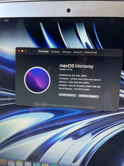 MacBook Air 2017 Como Novo