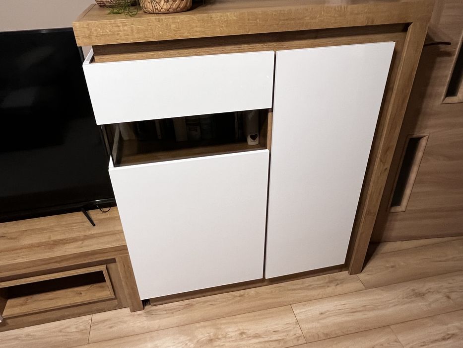 Komplet mebli półka RTV oraz komoda Lyon