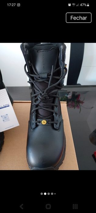 Botas SHOES FOR CREWS para Vigilantes, PSP, GNR, tamanho 41 novos.