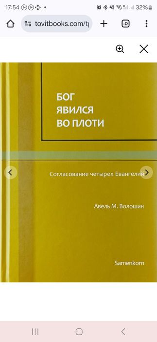 Бог явился во плоти. Согласование четырех Евангелий. Авель Волошин