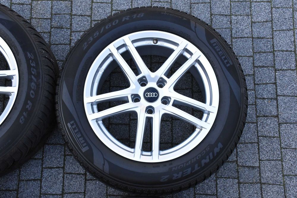 Koła zimowe Audi Q5 80A 8R0 8MA 18" Pirelli AO 6mm Dezent GERMANY
