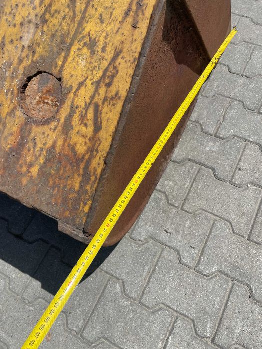 Łyżka koparki skarpówka 160 cm, sworzeń fi 70mm
