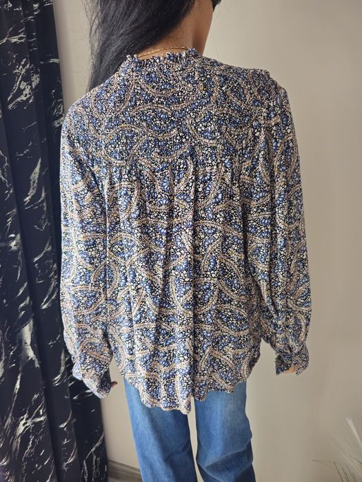 Elegancka Bluzka Garcia we Wzory – Styl Boho / Casual XL