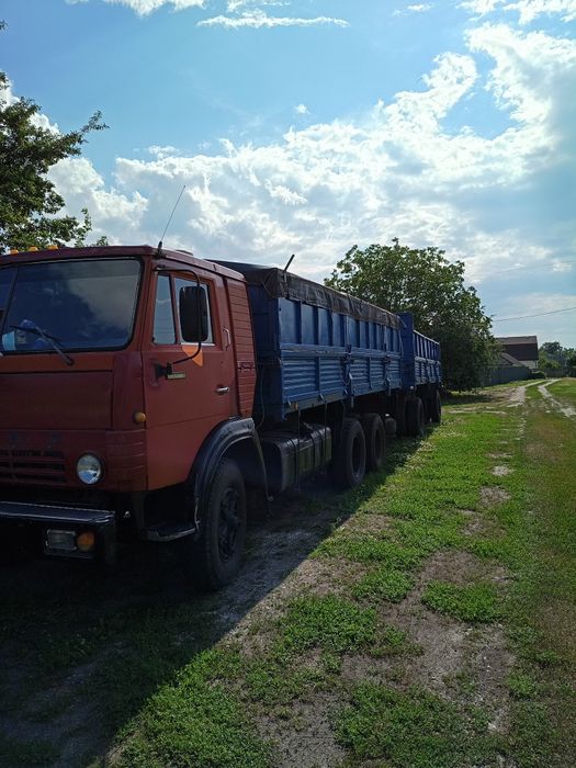 Продам камаз 53202 з прицепом