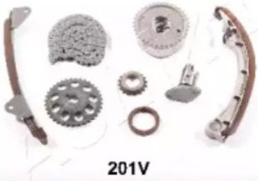 Комплект ланцюга  ГРМ Toyota Avensis/Corolla Ashika  KCK201V (Італія)