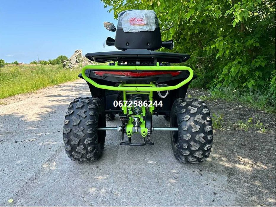 Квадроцикл FORTE AFC-250 PRO Чорно-Зеленый ФОРТЕ безкоштовна доставка