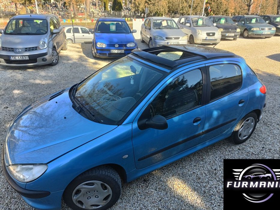 Peugeot 206 dach Panorama 1.1 benzyna