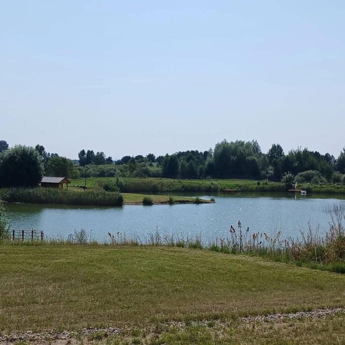 Domki nad wodą z prywatnym łowiskiem + balia + sauna | Warmia i Mazury | 10 osób