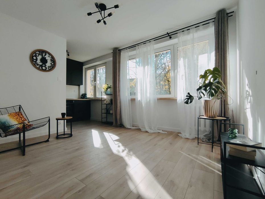 Dwupokojowe mieszkanie na pierwszym piętrze