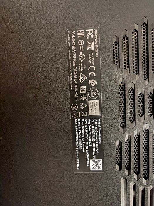 Ноутбук Lenovo IdeaPad Gaming 3 (15IHU6)