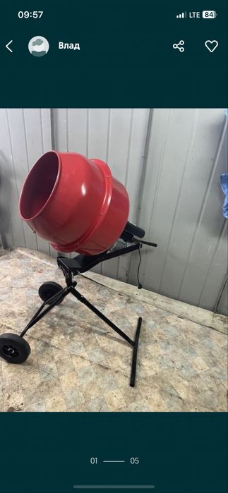 Бетономішалка аренда, є доставка.