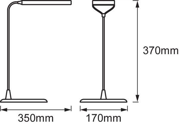 Лампа настольная LEDVANCE PANAN DISC SINGLE. С аккумулятором.Гарантия.