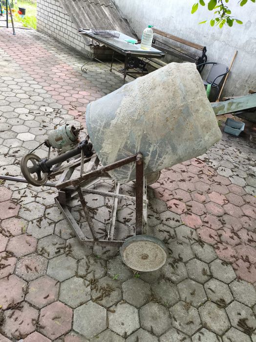бетономешалка самодельная