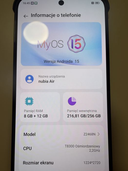 Nubia Air 256GB